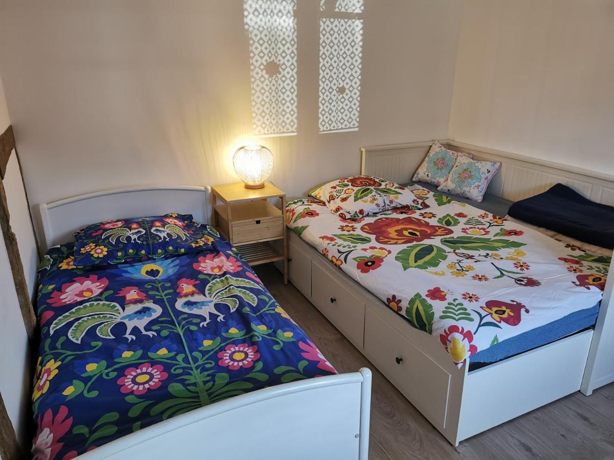 Une Maison A Colombages - Cosy, Lumineuse Et Sauna Kesseldorf Zewnętrze zdjęcie